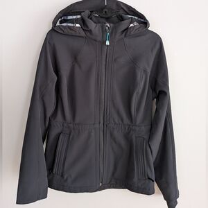 Lululemon Softshell Cinch Waist Hooded Jacket Black Size 12